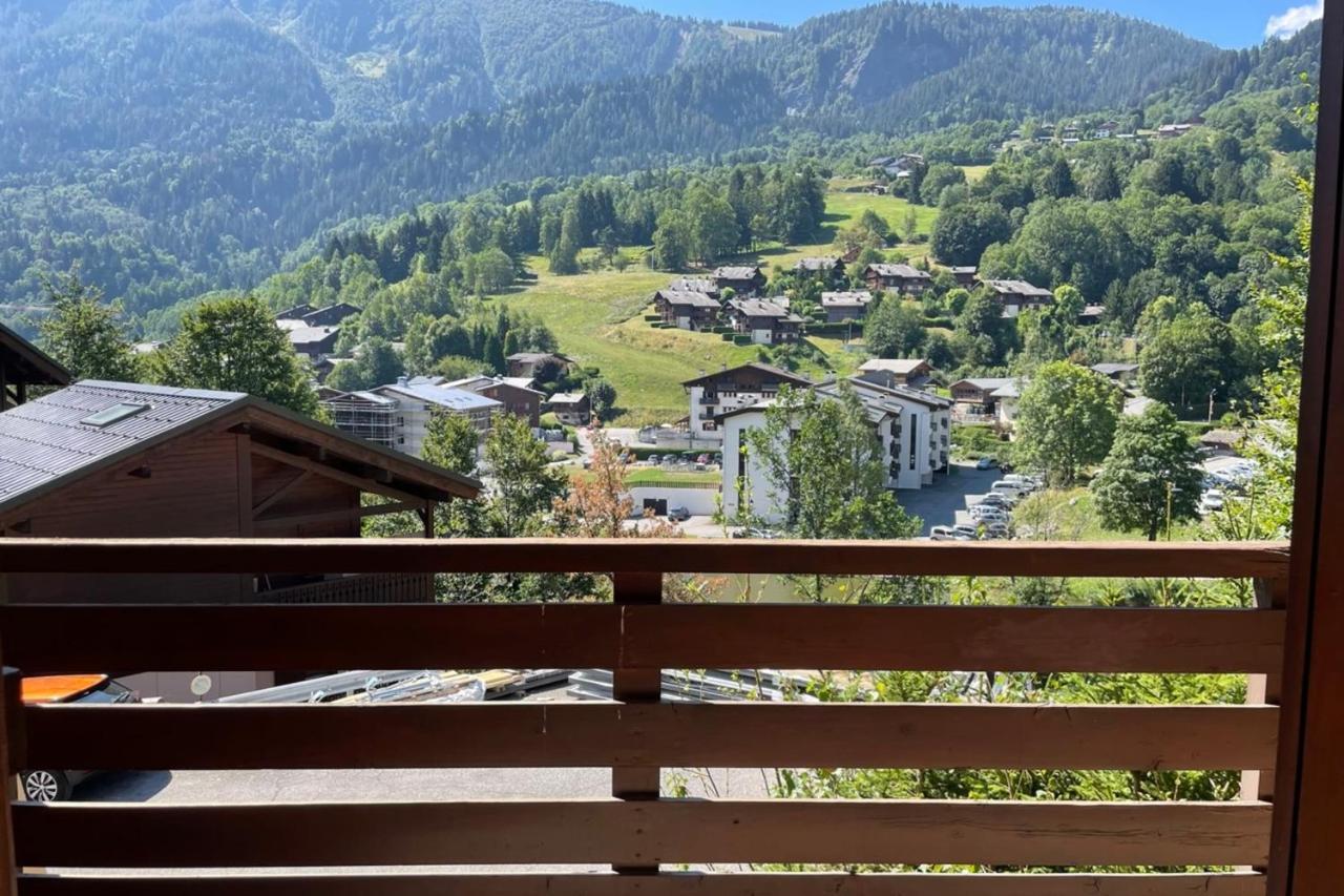 Vue Des "Chavants" Studio 20 M With Balcony Les Houches Exterior photo